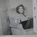 My mother in 1956