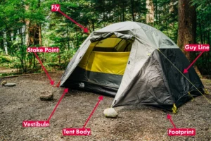 Rainfly - Tent - Guy Lines